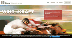 Desktop Screenshot of koernermagazin.de